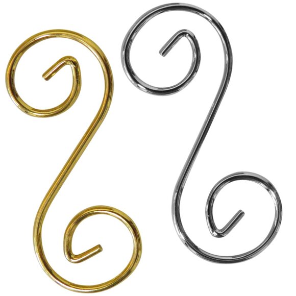 Necklace Extender -4pcs- Jewelry S Hook Chain Adaptor Bracelet Gold/Silvertone - Picture 5 of 5